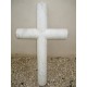 Croix en marbre blanc de carrare